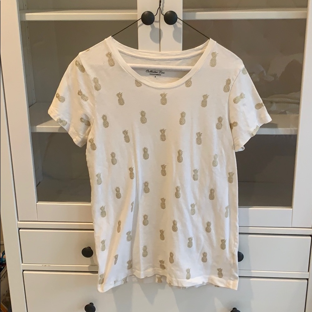 J.Crew Pineapple Tee